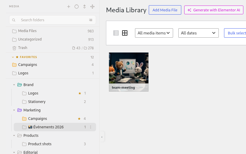 Multilingual - A folder name with emoji and accented characters.